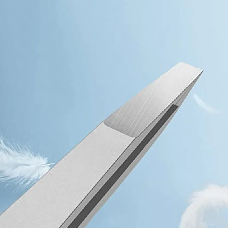 Hair Removal Makeup Tools Eyebrow Tweezer Stainless Steel Oblique Eye Qme