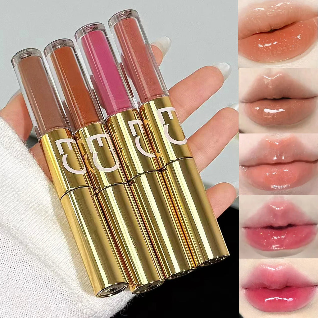 CACE Double End Lip Glaze Full Gloss Mirror Matte Velvet Long Term Qme