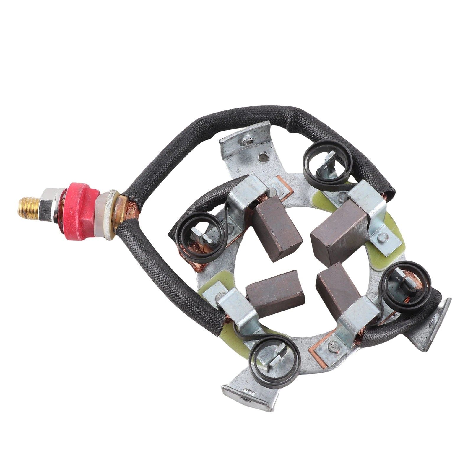 Starter Carbon Brush Holder Kit Motor Carbon Brush Kit Easy Install Enhance Acceleration Compact for 8000‑20000lb 4X4 ATV Qme