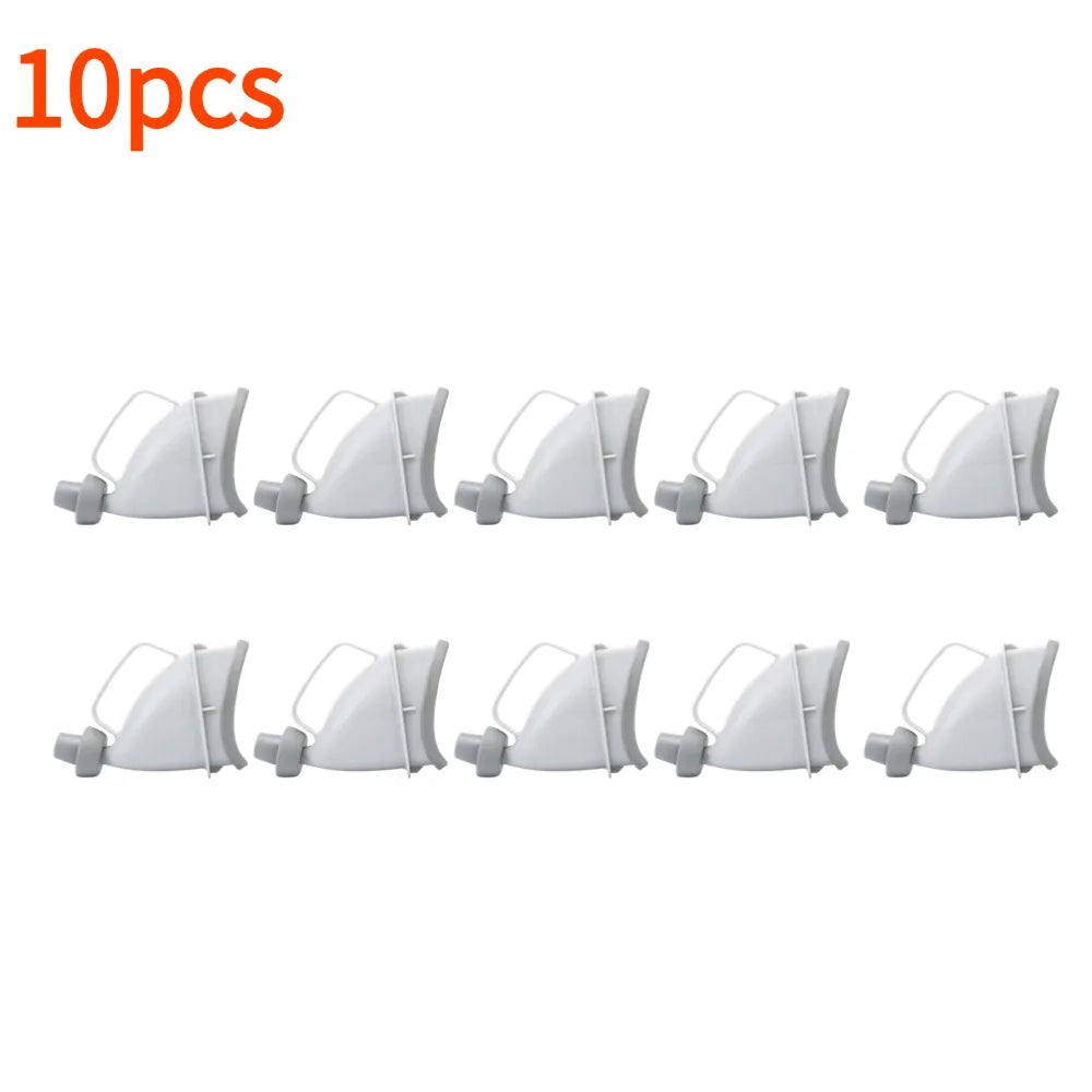 Outdoor Car Camping Toilet Male Female Urinal Funnel Urine Funnel Peeing Emergency Traffic Portable Toilet Camping Equipment Qme 10pcs