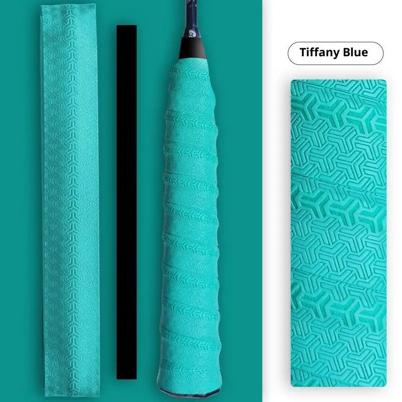 Badminton Hand Rubber Anti-slip Racket Grip Sport Overgrip Tape Qme Blue