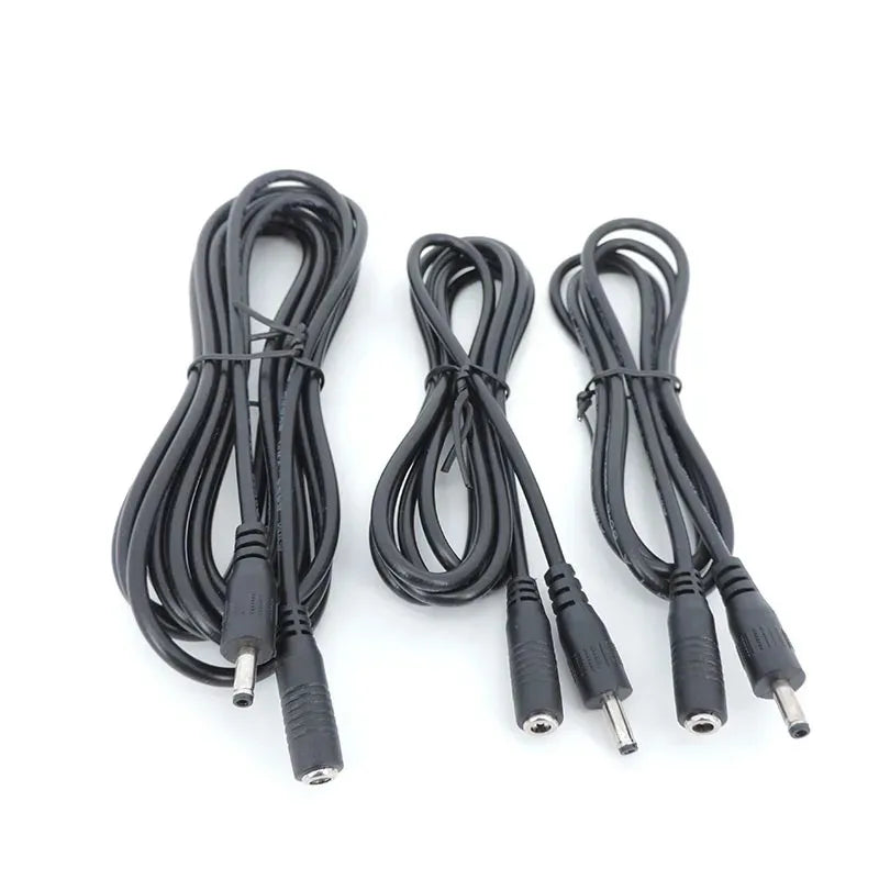 3PCS DC3.5*1.35MM Male Female Plug Power Cable 3/5/10M 5V2A CCTV Camera Power Extension Cord Qme