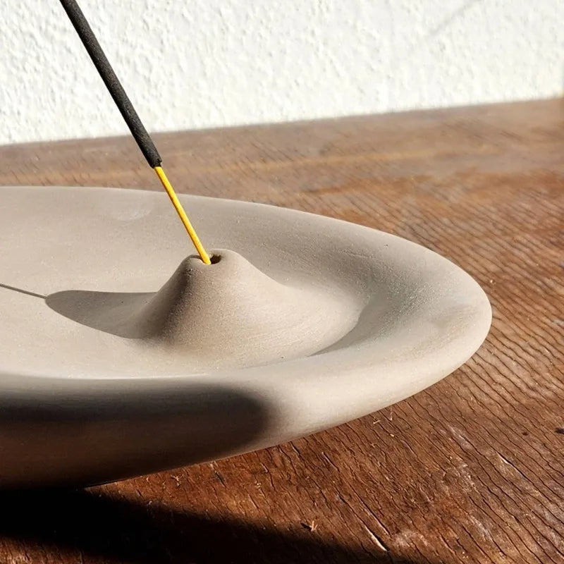 Incense Burner Modern Simple Plug-in Tray Home Yoga Meditation Qme