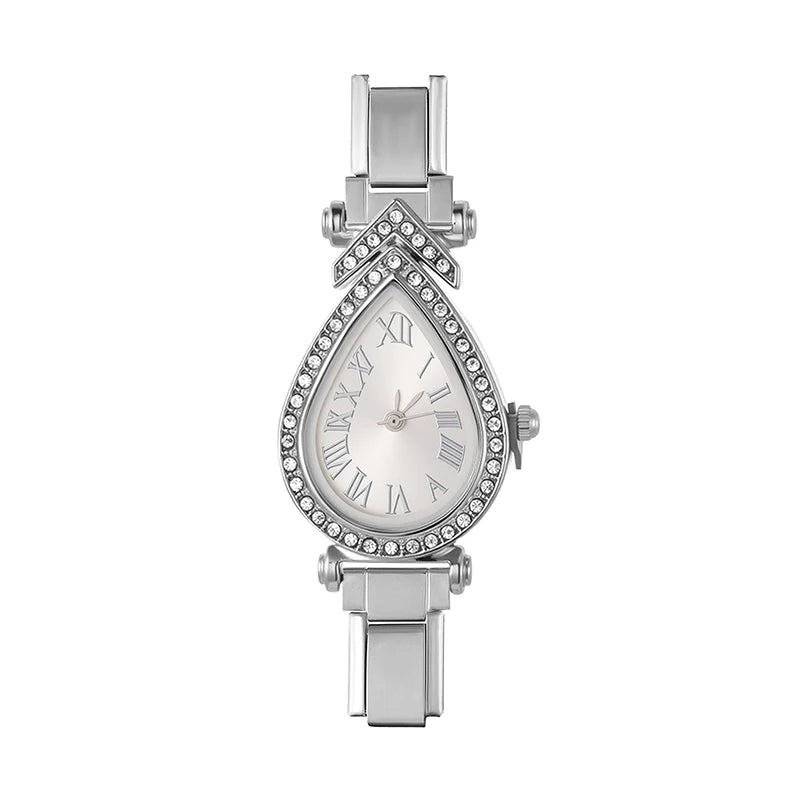 2026 Y2K Printed Pattern Dial Women's Stainless Steel Simple Square Watch Bracelet For Party Friend Wife Birthday Jewelry Gifts Qme S 27