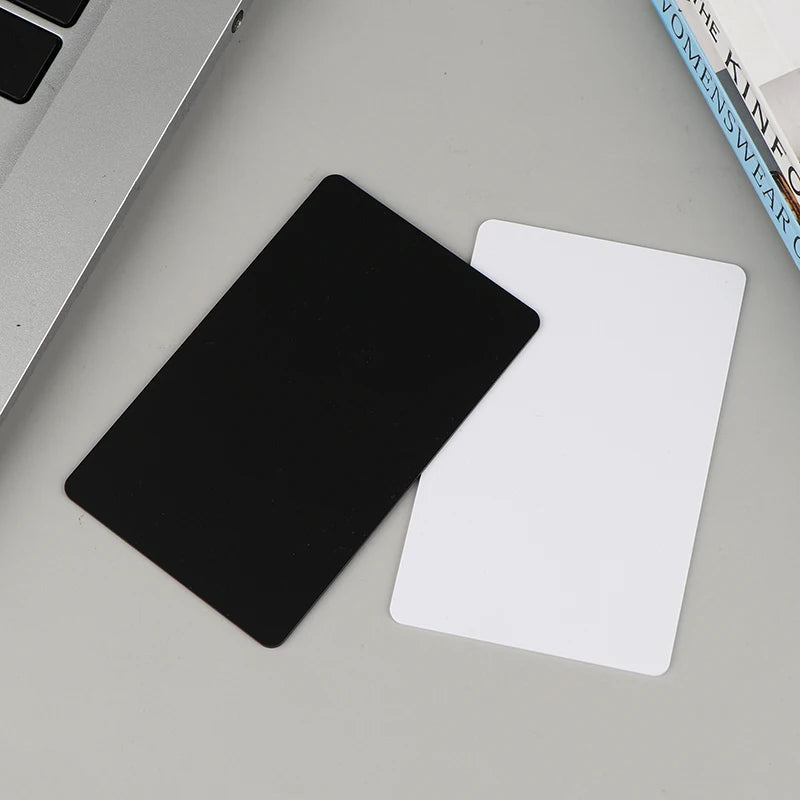 5 NFC215 Black White Cards Rewritable NFC NT-AG215 PVC Blank Easy Qme
