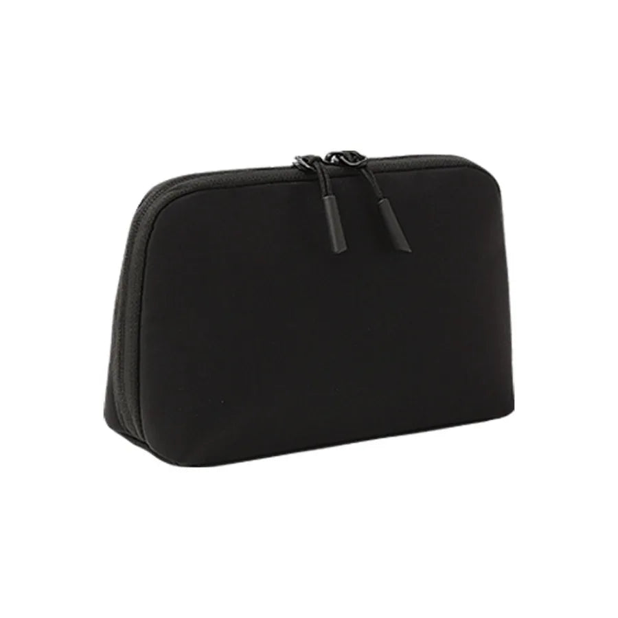 Portable Travel Cord Organizer Electronic Storage Case Cables Qme Black-S