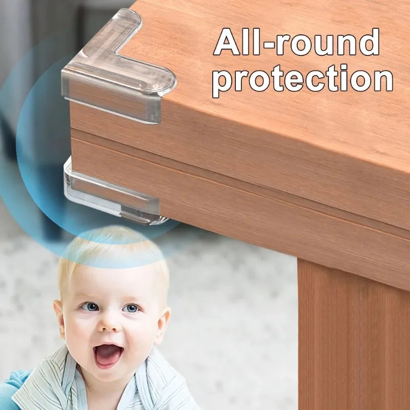 8/16Pc Upgraded Corner Protector Baby Safety Silicone Corner Guards and Edges Widened Thickened Furniture Table Corner Protector Qme