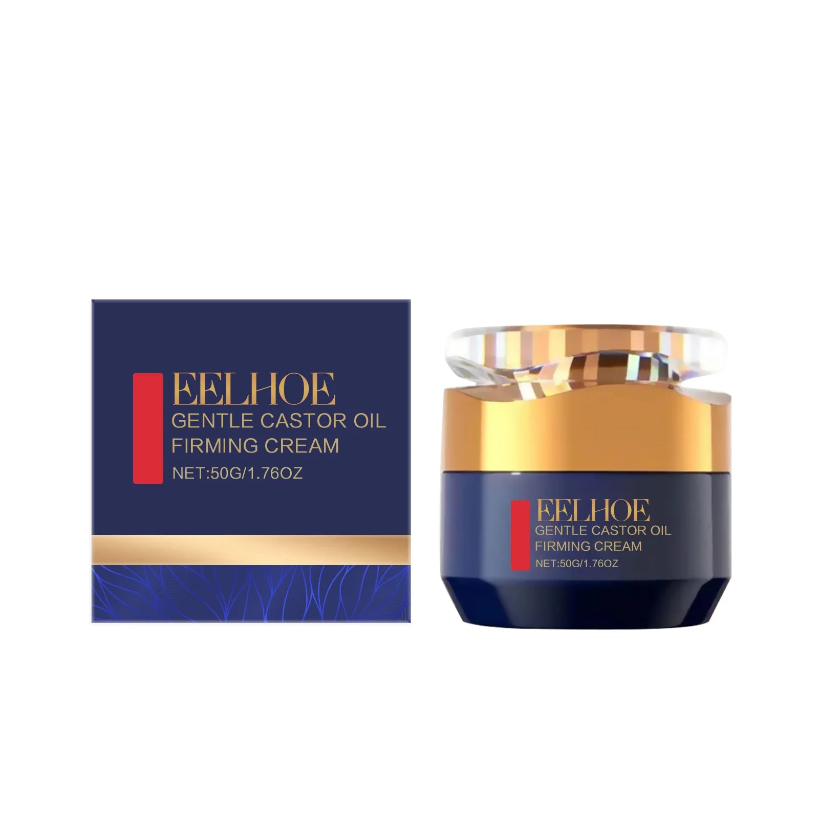 Advanced Facial Cream Daily Moisturizer Firming Skin Care Oil-Free, Fragrance Free, Non-Comedogenic Anti-Aging Face For Women Qme Castor oil