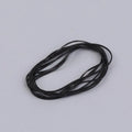 Half-frame Lens Explosion-proof Silicone Coil Rubber Ring Cushion Qme Black