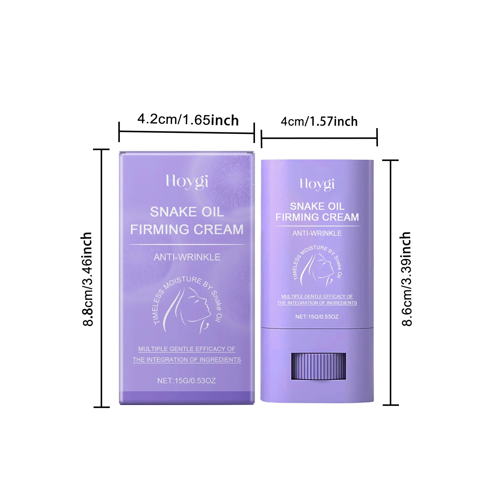 Snake Oil Neck Firming Cream Stick Tightening Double Chin Lighten Neck Fine Lines Lifting Brightening Moisturizing Skin Care Qme