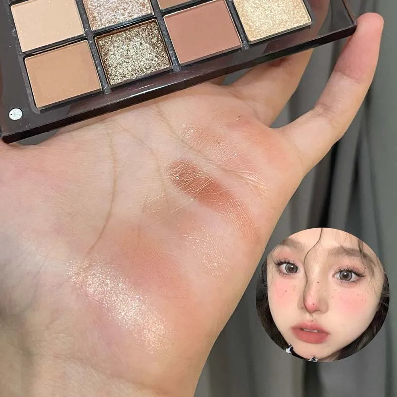 HERORANGE 12-color Eyeshadow Palette Multiple Colors Suit All Makeup Qme