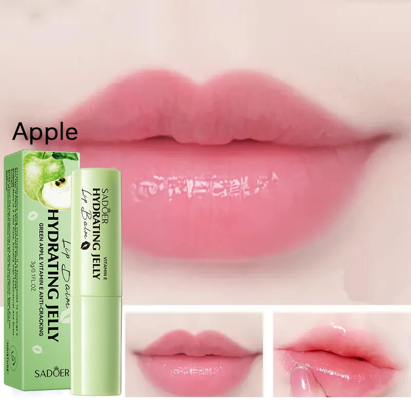 Fruit Flavor Lipstick Lasting Moisturizing Autumn Winter Lip Care Qme Apple