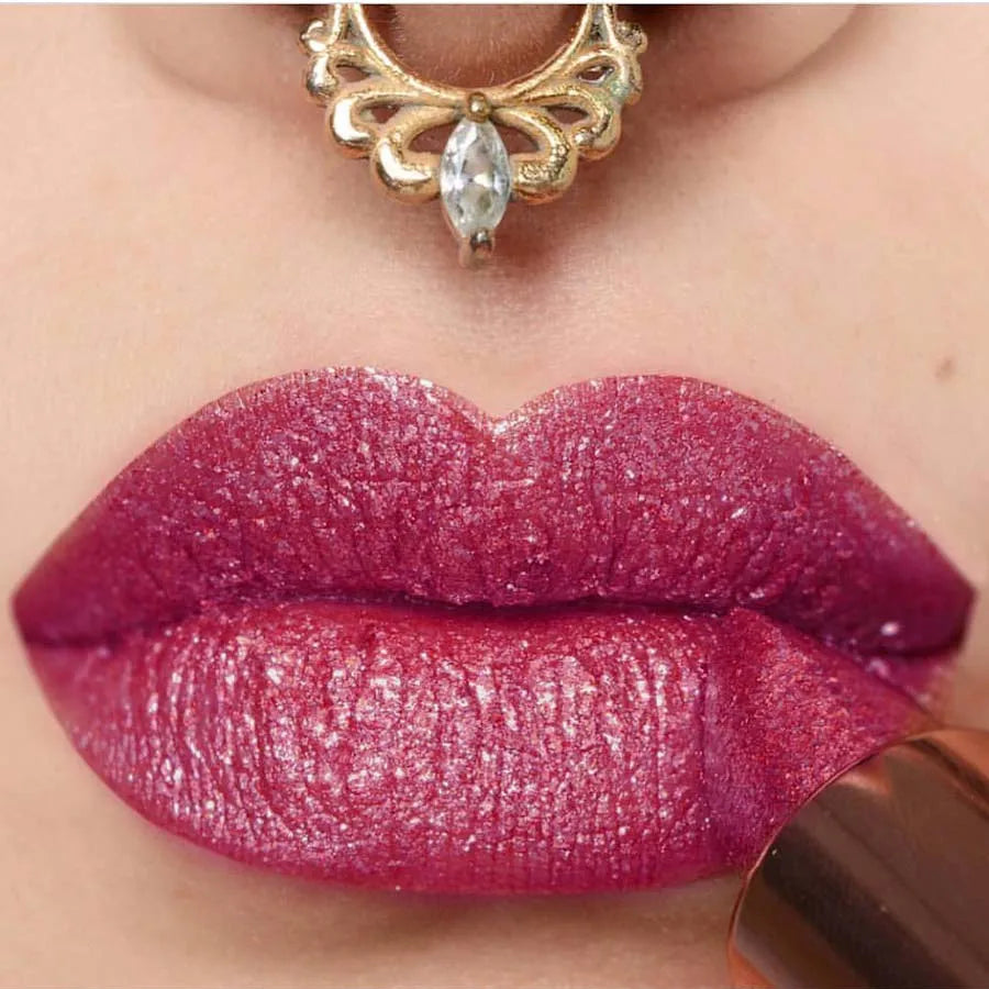Sexy Glitter Plumping Metallic Lipstick Moisturizer Lip Oil Qme