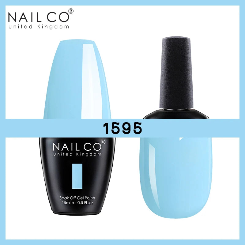 NAILCO Nude Nails Gel Nail Polish UV LED Semi-permant Varnish Hybrid