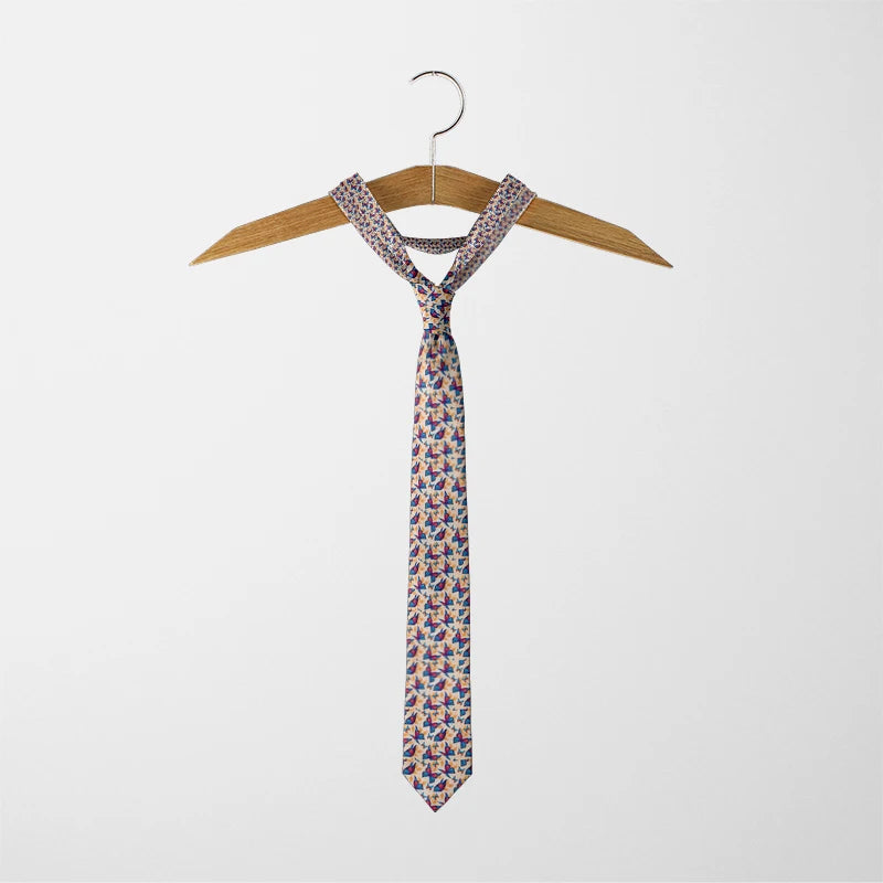 Romantic Butterfly Printed Tie Fashion Casual 3D Men's Unique Qme