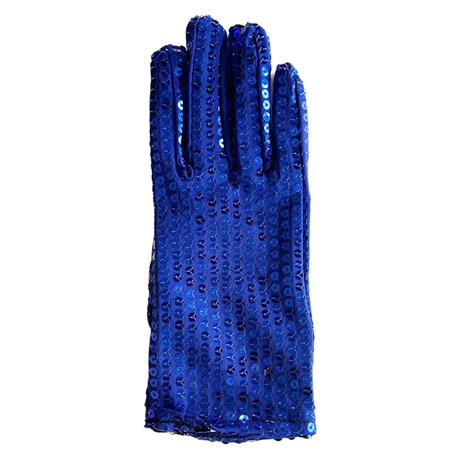 Unisex Creative Sequin Dance Performance Gloves Adult Carnival Clothing Party Accessories Fashionable Stage Decorative Props Qme