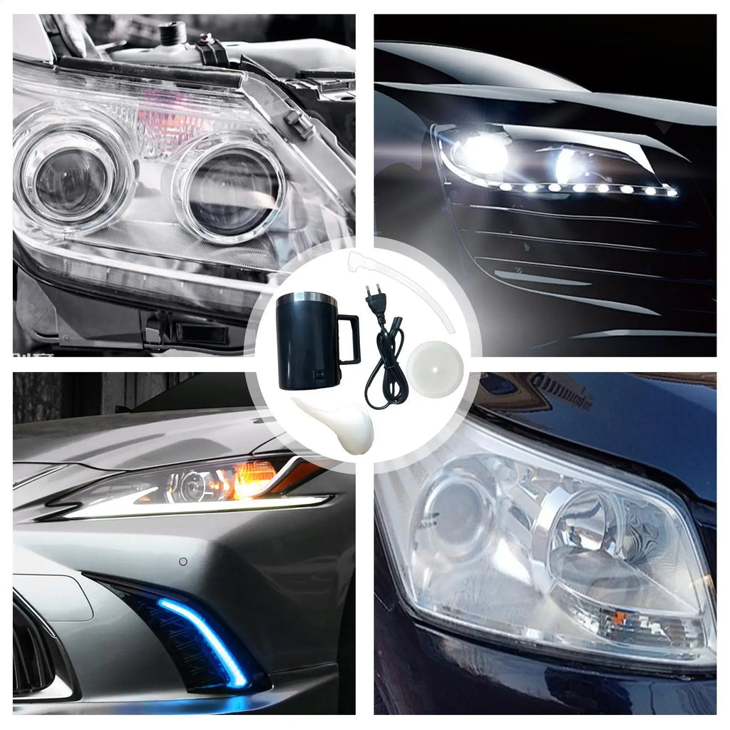 Headlight Restoration Kit Efficient & Innovative Auto Restore Kit Headlight Parts & Accessories Enhances Visibility Qme