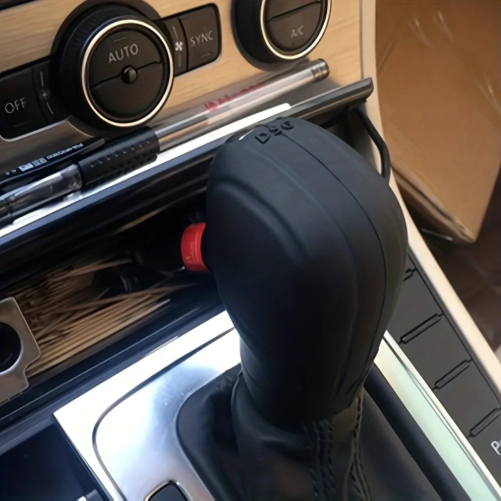 Upgrade Your Car's Gear Shifter with a Soft, Protective Silicone Cover Qme