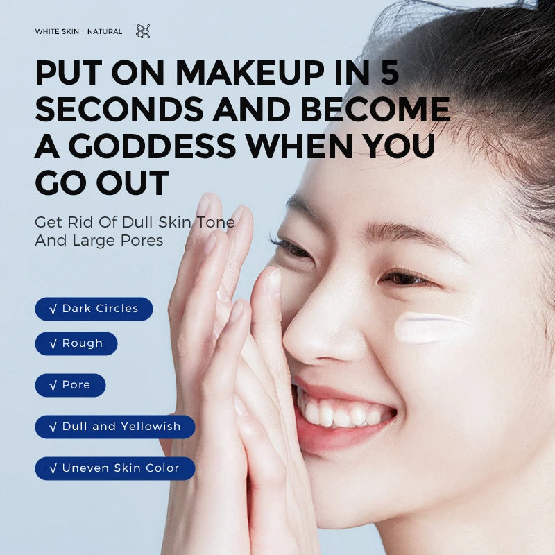 EXPRESSIONS Hydrating Tone-up Face Cream Niacinamide Brightening Qme