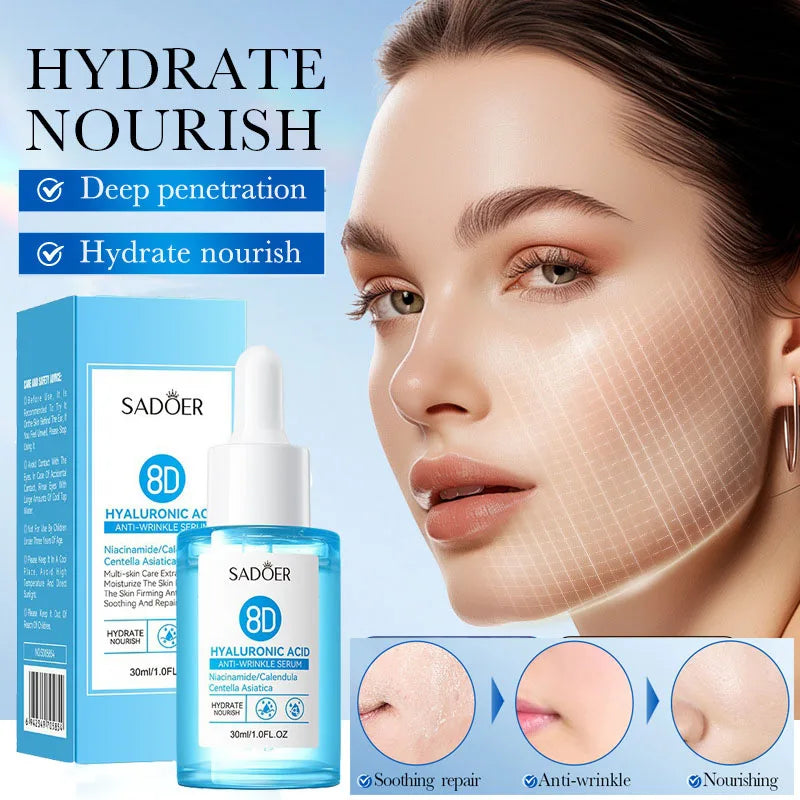 377VC Niacinamide Hyaluronic Acid Moisturizing Face Serum Essence 5x Qme