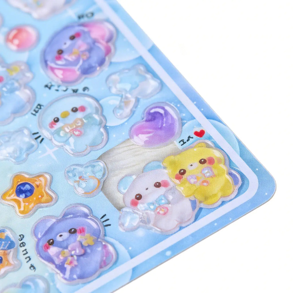 1pc random 3D Relief Stickers Cute Titmouse Animal Decals 3D Bubble Foam Sticker For Notebook Planner Journal Laptop Phone Case Qme