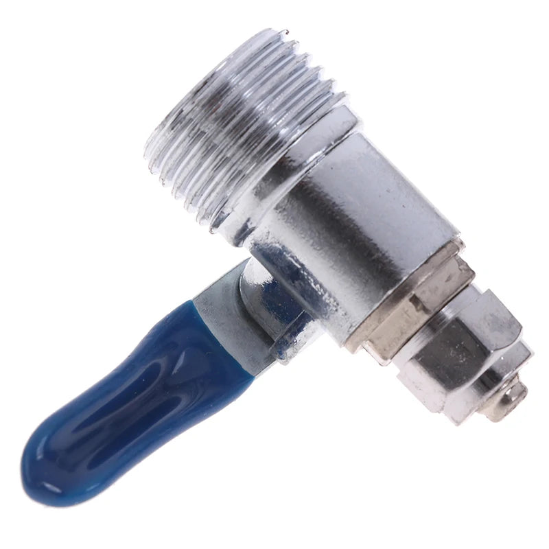 1Pc 1/2''-1/4'' RO Feed Filter Water Adapter Ball Valve Tap Reverse Osmosis Switch. Qme