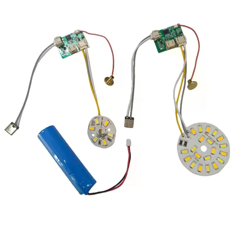 1 Set LED Light Panel Dimming Controller Remote Control 5V Light Source Three Color Change With ON/OFF Touch Switch Charge Typec Qme