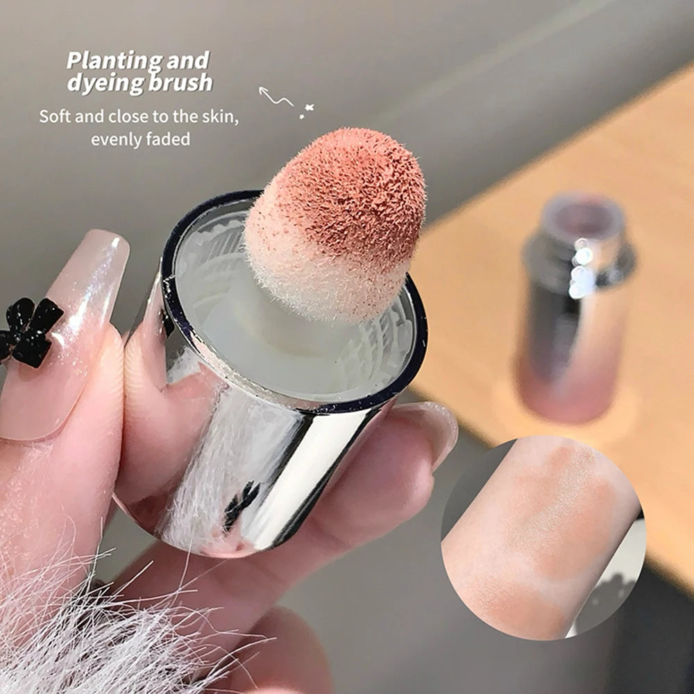 Gege Bear 5-color Liquid Blush Stick Sponge Head Long-lasting Qme