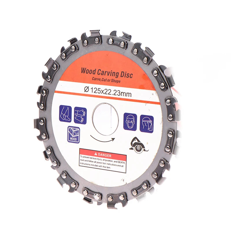 Grooving Machine Chains Disc Angle Grinder Wood Carving Cutting 125 Qme