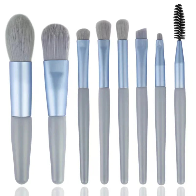 Macaron Makeup Brushes Eye Shadow Foundation Women Cosmetic Brush DIY Qme E7-4-4