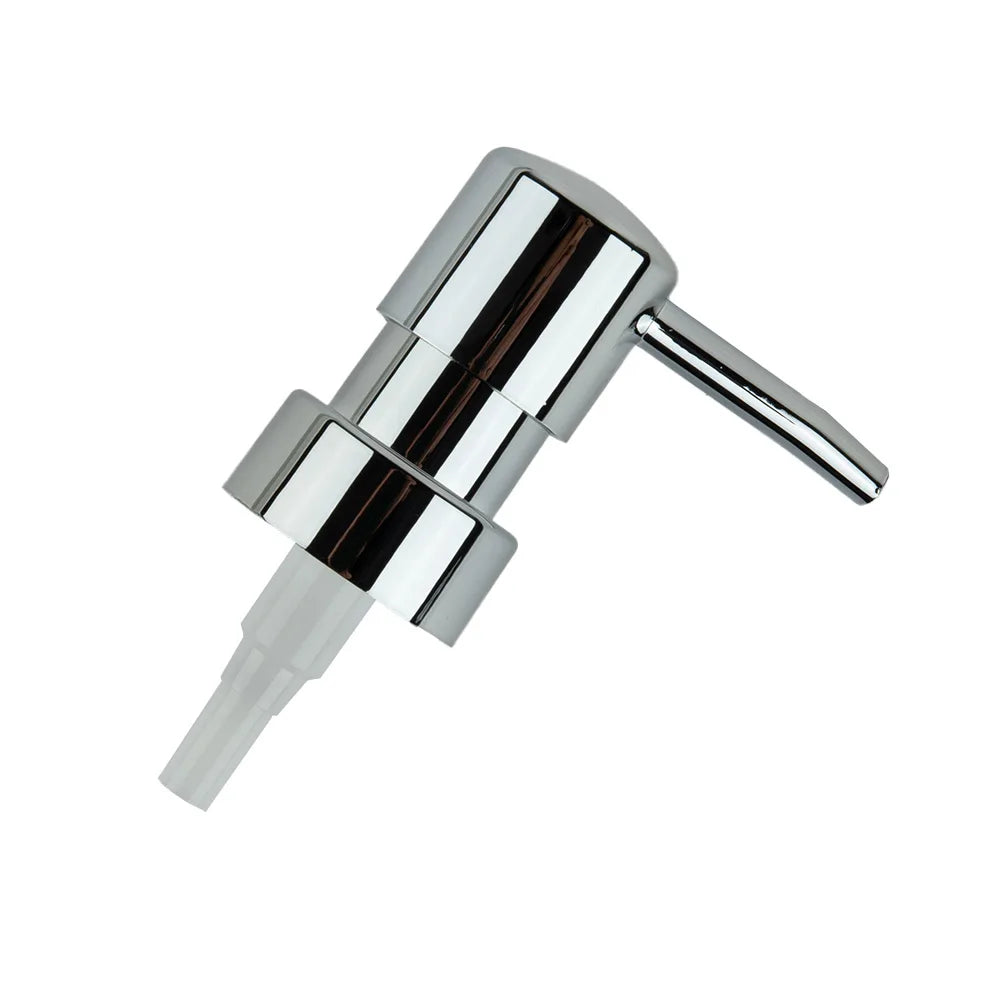 1set Soap Pump Liquid Pump Head Lotion Dispenser Head Round Head 28 Thread Bath Bottle Press Nozzle ABS Lotion Pump Head Qme