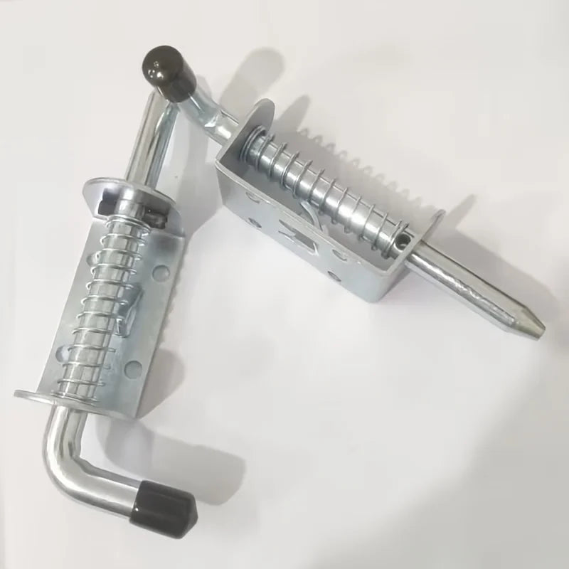Heavy Duty Metal Spring Loaded Latches, Multi-Directional Cabinet And Door Hinges With Safety Locking Mechanism Fo Home Security Qme