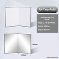 3-in-1 Photography Reflector Board Foldable Cardboard Paperboard Qme A4 No plug