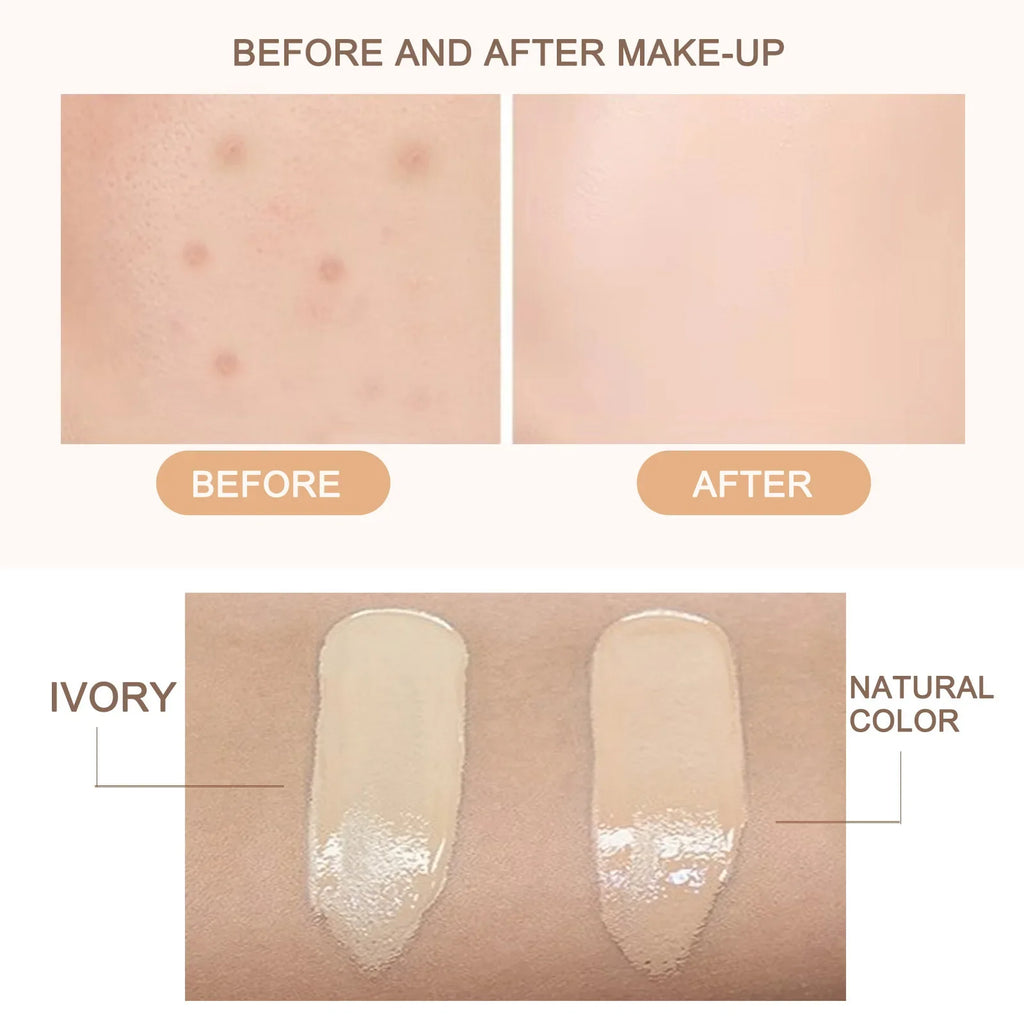 CC Cream Primer Makeup Base Moisturizing Skin Concealer Invisible Pore Matte Face Primer Soft Isolating Foundation Cosmetics Qme