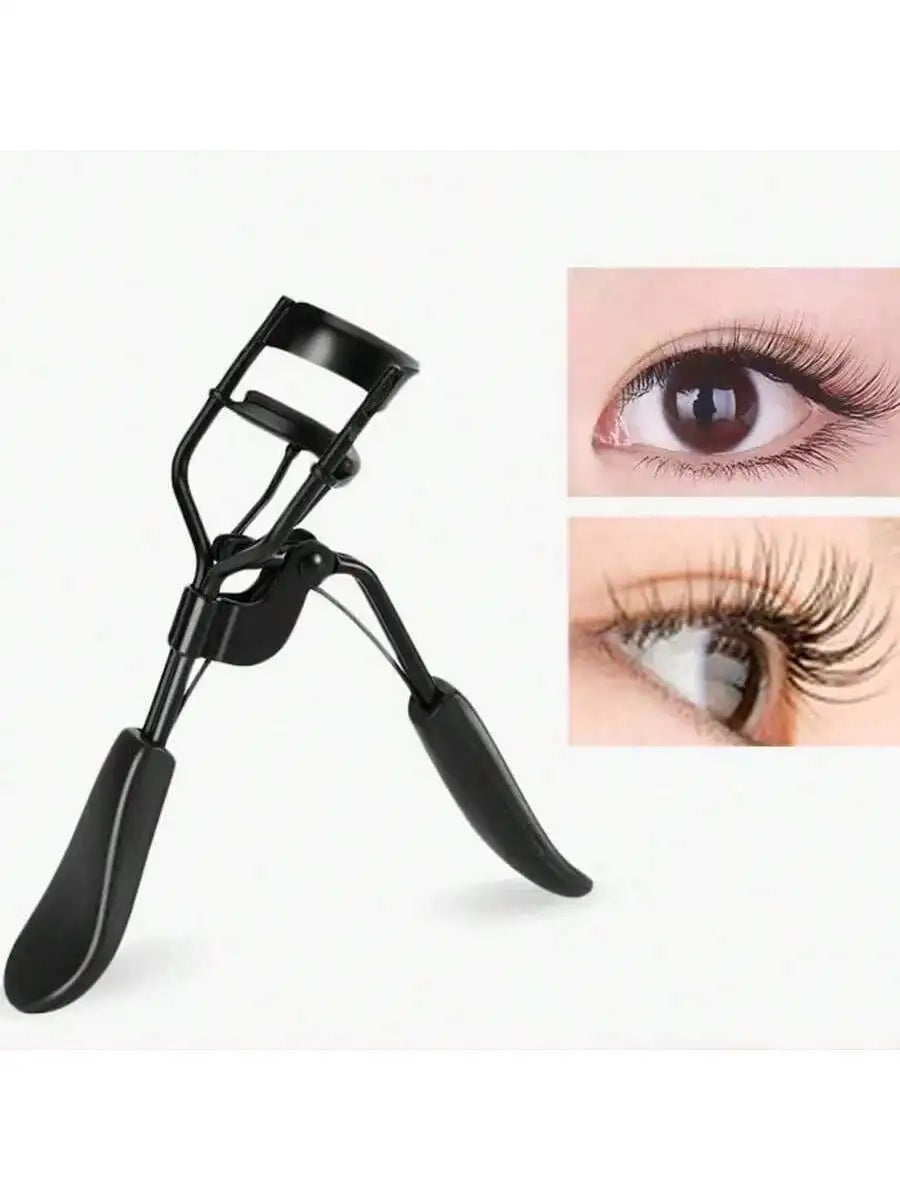 Eyelash Curler Fashion Silicone Love Curling Makeup Tool Comb Qme