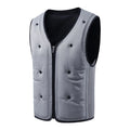 Summer Evaporative Cooling Vest Reusable Water-Cooled Sunscreen Vests Evaporative Ice Pack Jacket for Construction Site Workers Qme Dark Grey M