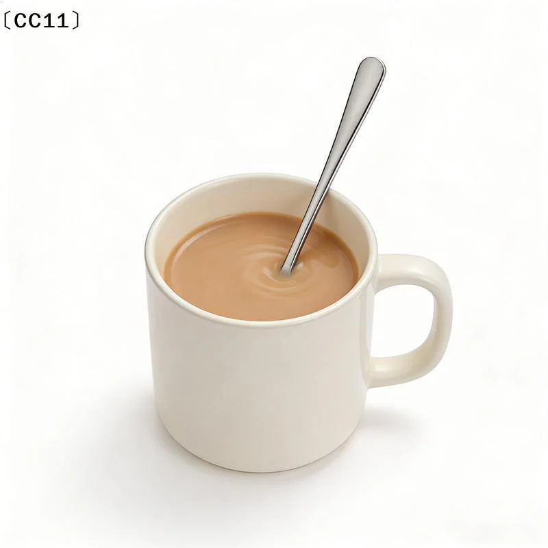 Coffee Spoon Long Handle Ice Cream Dessert Tea Picnic Drinkware Qme