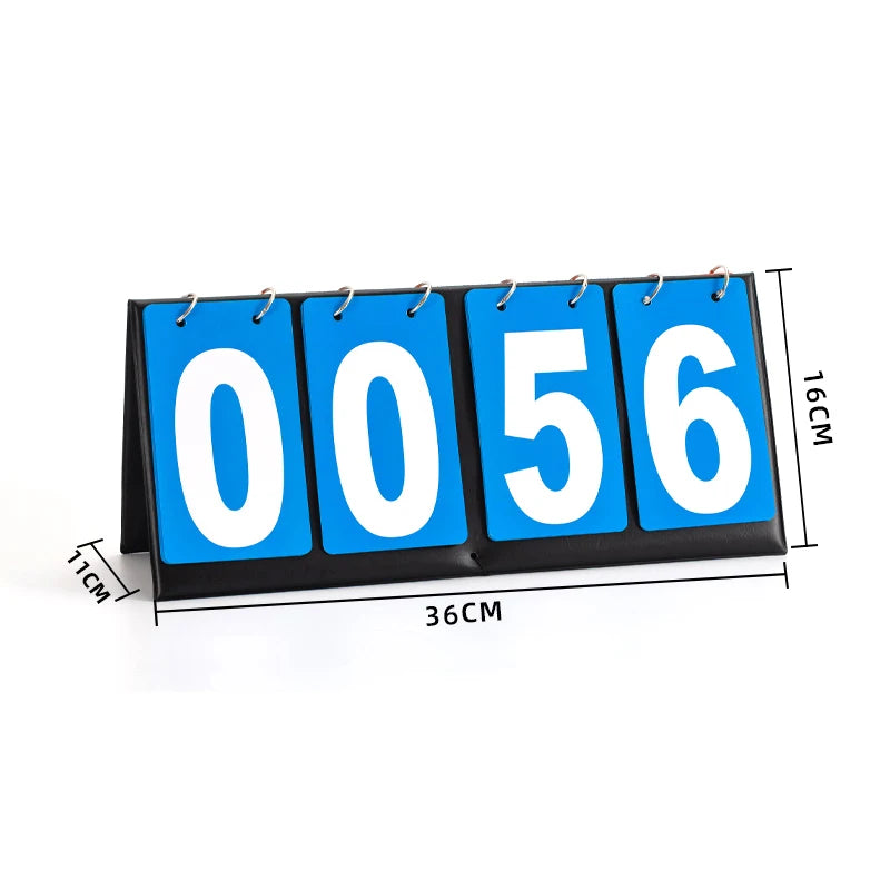 Scoreboard Tabletop Score Keeper Portable Basketball Counter Qme 8