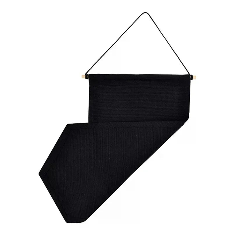 Nordic Blank Brooch Pin Badge Holder Hanging Cloth Organizer Display Qme
