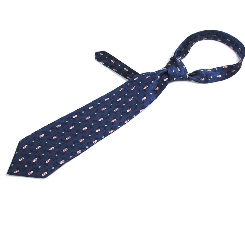 Men Silk Tie Business Classical Uniformal Party Suit Shirt Qme