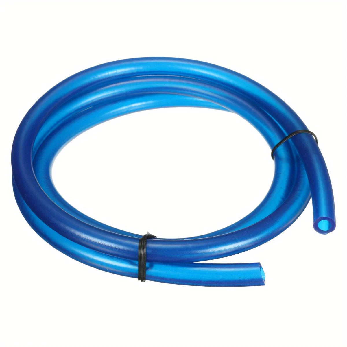 1M Rubber Motorcycle Hose: Petrol Pipeline Fuel Line for ATV, Scooter, and Dirt Bike Qme Blue
