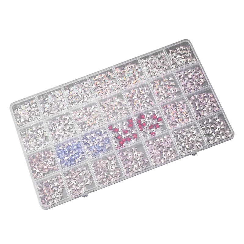Beads Organizer Art Diy Jewelry Multifunctional Clear Plastic Box Qme Default Title