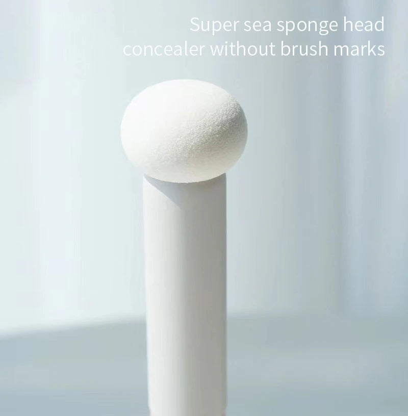 Small Mushroom Concealer Brush Spots Acne Marks Dark Circles Soft Qme