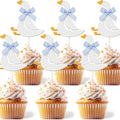 Silly Goose Cake Birthday Cakeate Insert Card Cakeateating Cupcake Qme Blue