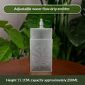 D-shaped Self-watering Plant Drip Plastic Adjustable Flow Rate Moss Qme A