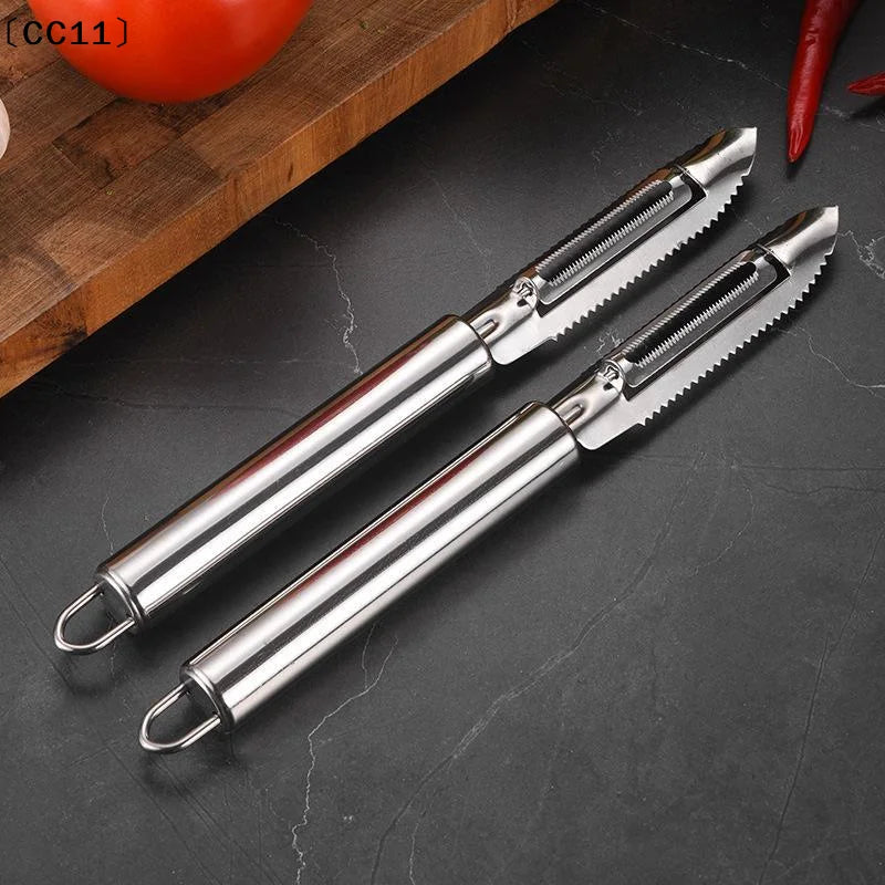 Stainless Steel Vegetable Skinner Scallion Shredder All-purpose Qme