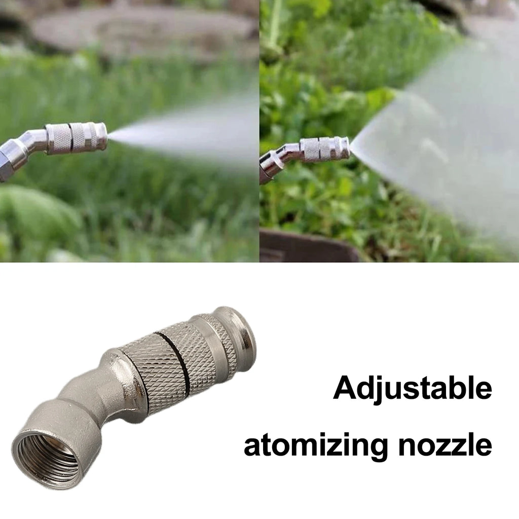 Adjustable Garden Spray Brass Atomization Nozzle Cleaning Machine Qme
