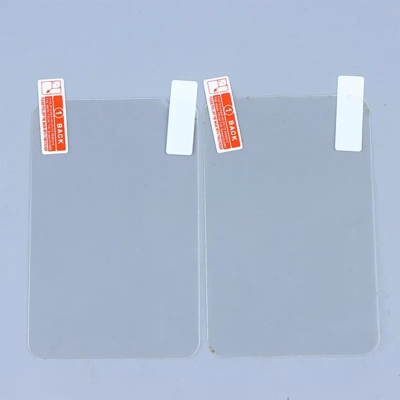 Tempered Glass Screen Protector Oil Resistant 2 Easy Install GL Inet Qme clear 2pcs