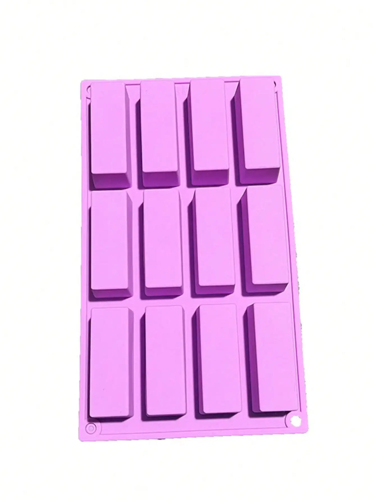 Silicone Granola Bar Mold Candy Rectangle Protein Baking Chocolate Qme purple