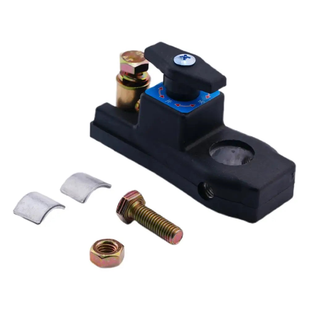 Car Battery Disconnect 12V-24V Top Post Disconnect Switches Automotive Replacement Battery Switches Marine Battery Disconnect Qme A